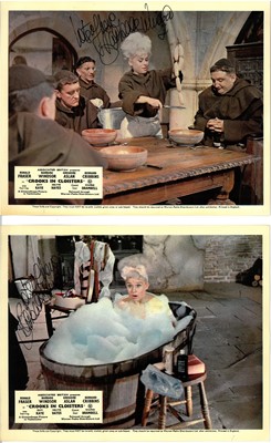 Lot 29 - Collection of autographs from the Carry On series and other comics