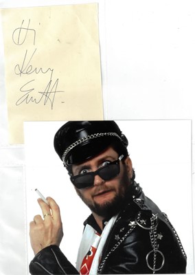 Lot 29 - Collection of autographs from the Carry On series and other comics