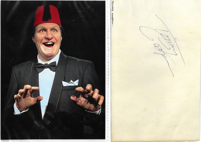 Lot 29 - Collection of autographs from the Carry On series and other comics