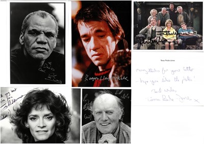 Lot 30 - Only Fools and Horses - a collection of cast member autographs