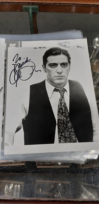 Lot 10 - Film and Television: Collection of assorted autographs from Hollywood to UK stars