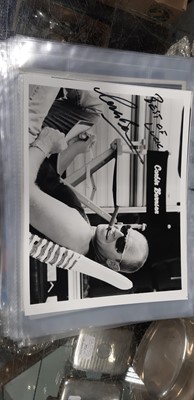 Lot 10 - Film and Television: Collection of assorted autographs from Hollywood to UK stars