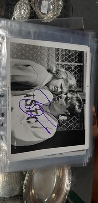 Lot 10 - Film and Television: Collection of assorted autographs from Hollywood to UK stars