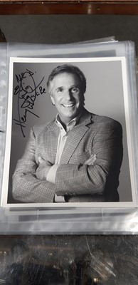 Lot 10 - Film and Television: Collection of assorted autographs from Hollywood to UK stars