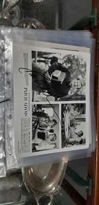 Lot 10 - Film and Television: Collection of assorted autographs from Hollywood to UK stars