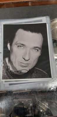 Lot 10 - Film and Television: Collection of assorted autographs from Hollywood to UK stars