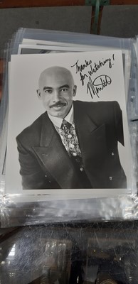 Lot 10 - Film and Television: Collection of assorted autographs from Hollywood to UK stars