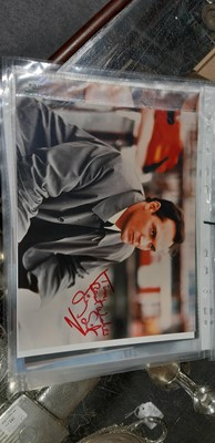 Lot 10 - Film and Television: Collection of assorted autographs from Hollywood to UK stars