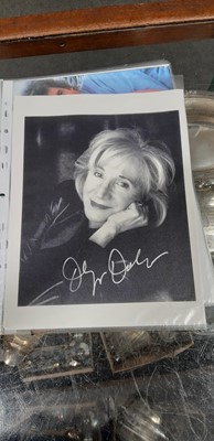 Lot 10 - Film and Television: Collection of assorted autographs from Hollywood to UK stars