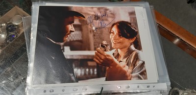 Lot 10 - Film and Television: Collection of assorted autographs from Hollywood to UK stars
