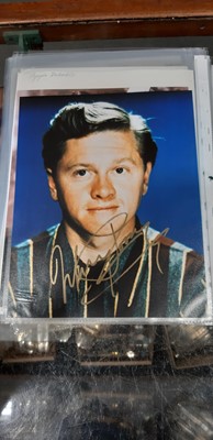 Lot 10 - Film and Television: Collection of assorted autographs from Hollywood to UK stars