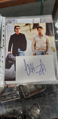 Lot 10 - Film and Television: Collection of assorted autographs from Hollywood to UK stars