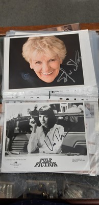 Lot 10 - Film and Television: Collection of assorted autographs from Hollywood to UK stars