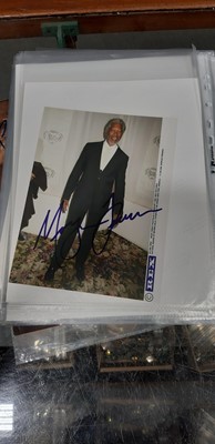 Lot 10 - Film and Television: Collection of assorted autographs from Hollywood to UK stars