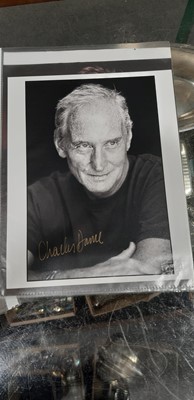 Lot 10 - Film and Television: Collection of assorted autographs from Hollywood to UK stars