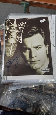 Lot 10 - Film and Television: Collection of assorted autographs from Hollywood to UK stars