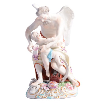 Lot 84 - Derby group, Time Clipping the Wings of Cupid