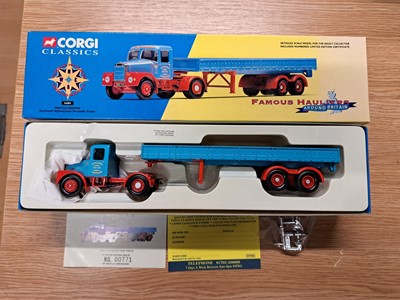 Lot 125 - Seven Corgi die-cast models, boxed