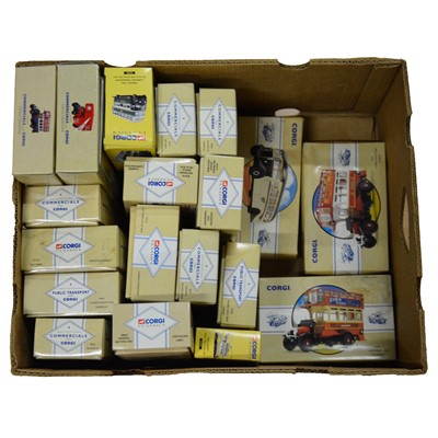 Lot 27 - Nineteen Corgi die-cast model vehicles, boxed